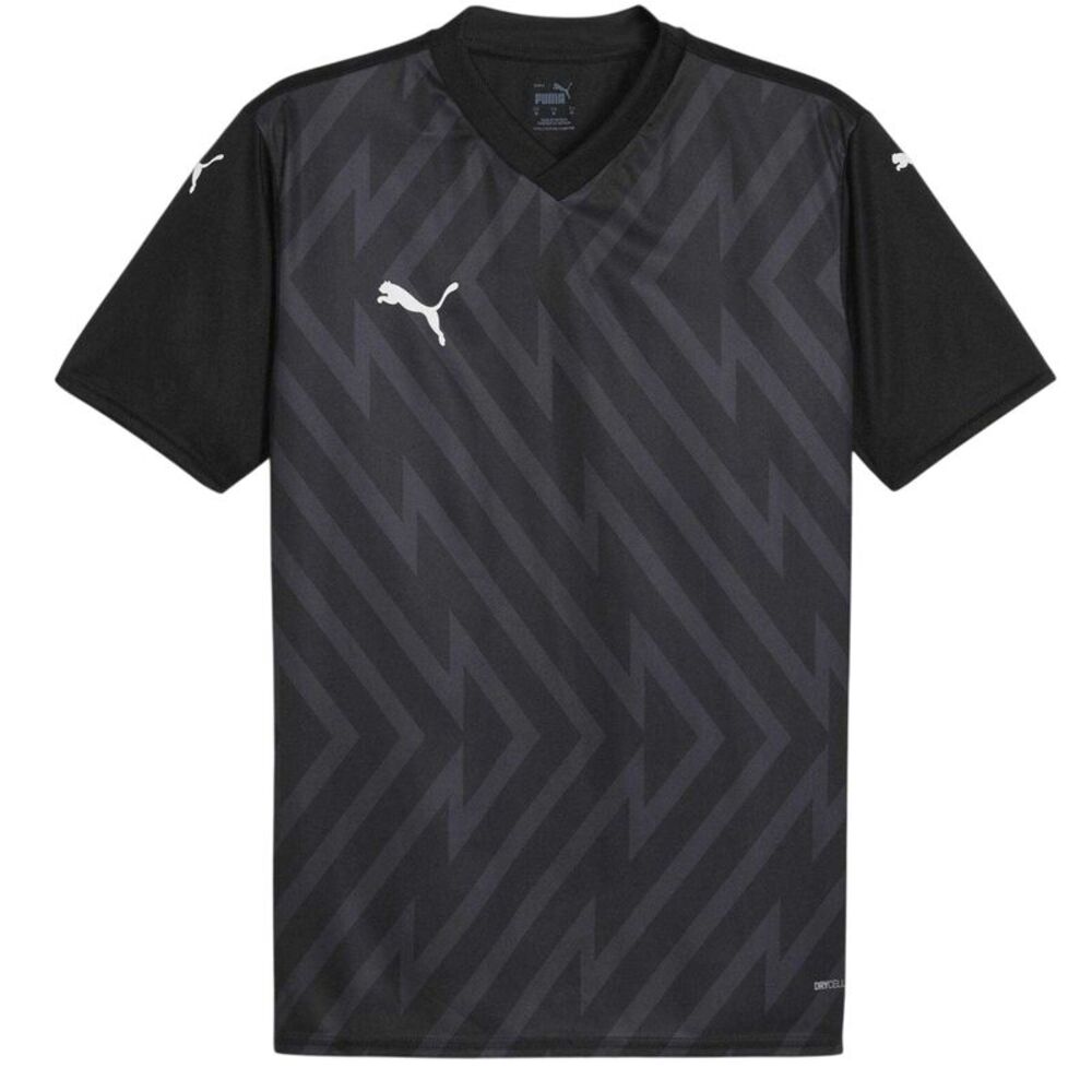 Puma Mens Teamglory Jersey T-Shirt / Black/White